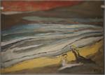 Современный художник Маша Вихрова, современная живопись, картина Две подруги у моря
